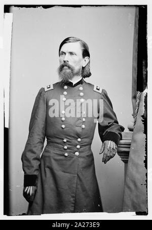 Portrait of Maj. Gen. Thomas L. Crittenden, officer of the Federal Army Stock Photo