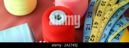 Diverse tailor utilities Stock Photo