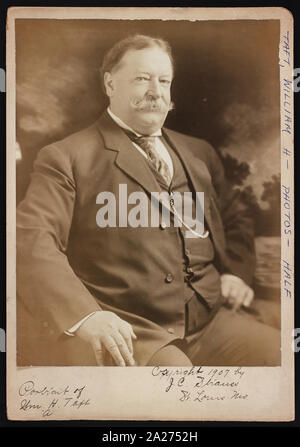 A formal portrait of William H. Taft, the 27th President of the United ...