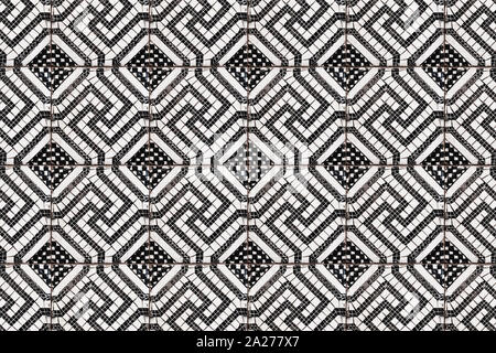 Background of vintage ceramic tiles Stock Photo