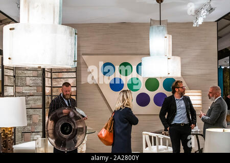 Berkeley Square, London, UK. 1st Oct 2019. The Chahan Gallery - PAD, art and design products in Berkeley Square during Frieze Week. Credit: Guy Bell/Alamy Live News Stock Photo