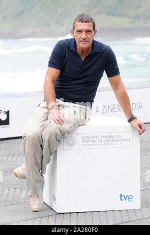 Antonio Banderas attends photocall for the film 'Puss in boots' (Credit Image: © Julen Pascual Gonzalez) Stock Photo