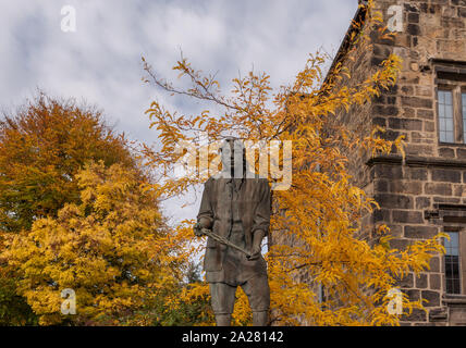 Thomas Chippendale Statue, Otley Stock Photo