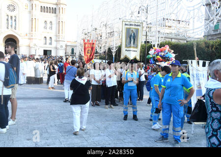 Reggio Calabria 17 sep 2019 - Processione Madonna della Consolazione Credit: Giuseppe Andidero Stock Photo