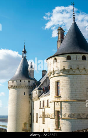 Château de Chaumont castle, Chaumont-sur-Loire, Loire-et-Cher, Centre, France Stock Photo