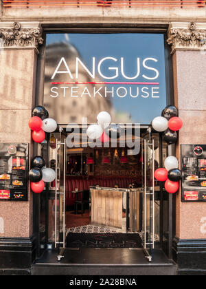 Angus Steakhouse, Coventry Street, Piccadilly, London Stock Photo