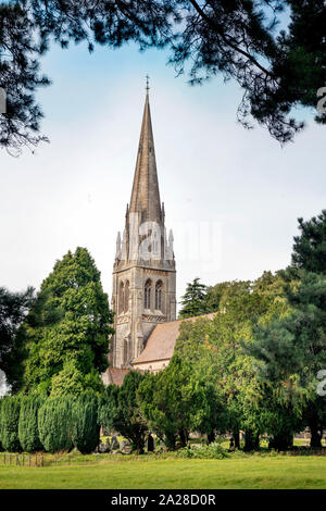 Holy Innocents Church in Highnam, Gloucestershire UK Stock Photo