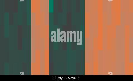 simple block background with dark slate gray, peru and teal green colors. Stock Photo