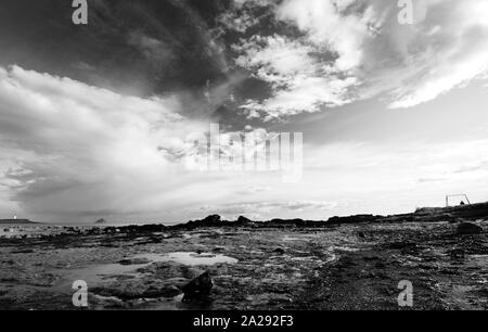 Pladda Lighthouse, near Kildonan,  Arran, West Coast of Scotland, UK Stock Photo