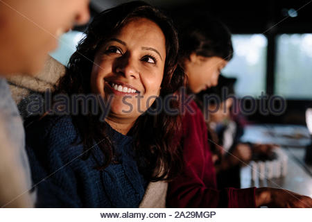 Portrait of Indian woman smiling