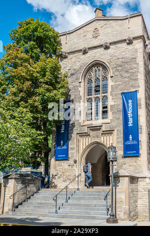 Established in 1919 Hart house is a student activity centre on the campus of the University of Toronto.  A place for culture, intellectual and recreat Stock Photo