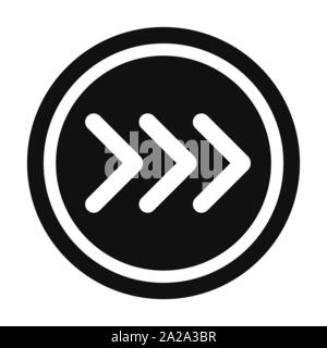 Arrow Right vector icon isolated on background. Trendy sweet symbol. Pixel perfect. illustration EPS 10 Stock Vector
