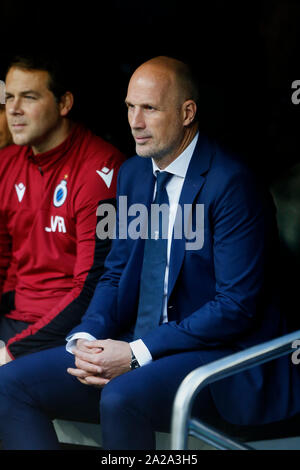 Madrid, Spain. 01st Oct, 2019. Philippe Clement of Real Madrid seen during the UEFA Champions League match between Real Madrid and Club Brugge at Santiago Bernabeu Stadium in Madrid.(Final score: Real Madrid 2:2 Club Brugge) Credit: SOPA Images Limited/Alamy Live News Stock Photo