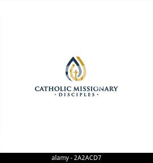 Church center for peace Stock Vector