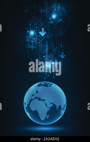New innovations are coming to the world. Stock Vector