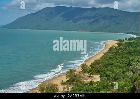 Rex Lookout and Wangetti Beach at Captain Cook Highway between Cairns and Port Douglas, North Queensland, Australia.