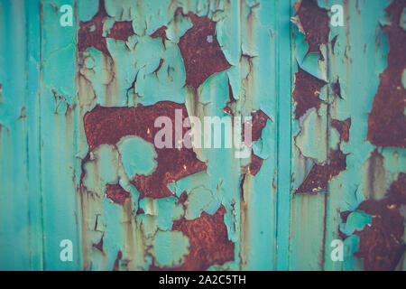 damaged and rusty metallic background Stock Photo