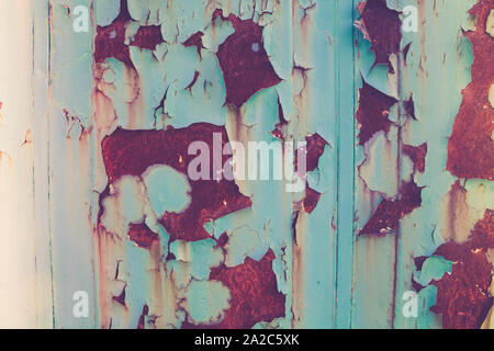damaged and rusty metallic background Stock Photo