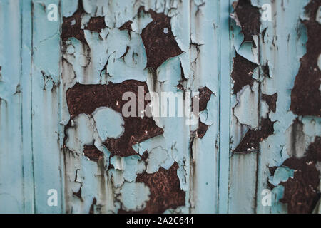 damaged and rusty metallic background Stock Photo