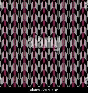 Tribal ethnic texture. Seamless colored striped pattern in Aztec style. Figure tribal embroidery. Indian, Scandinavian, Gypsy, Mexican, folk pattern. Stock Photo