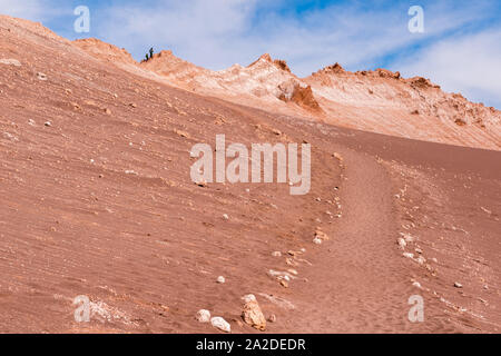 Valle de la Luna or Moon Valley, San Pedro de Atacama, Republic of Chile, Latin America Stock Photo