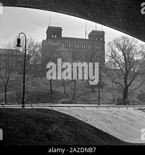 Die Deutsche Seewarte in Hamburg, Deutschland 1930er Jahre. German naval observatory at Hamburg, Germany 1930s. Stock Photo