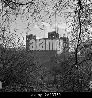 Die Deutsche Seewarte in Hamburg, Deutschland 1930er Jahre. German naval observatory at Hamburg, Germany 1930s. Stock Photo