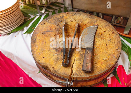 National Mexican food in a trendy Coyoacan restaurant near Mexico City Stock Photo