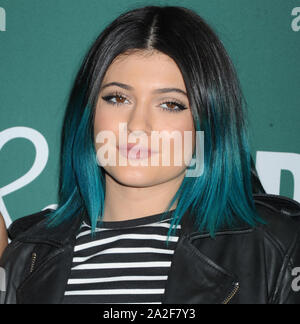 Manhattan, United States Of America. 31st Dec, 2008. NEW YORK, NY - JUNE 04: Kendall Jenner (L) and Kylie Jenner promote new book 'Rebels: City Of Indra : The Story of Lex And Livia' at Barnes & Noble Union Square on June 4, 2014 in New York City. People: Kylie Jenner Credit: Storms Media Group/Alamy Live News Stock Photo