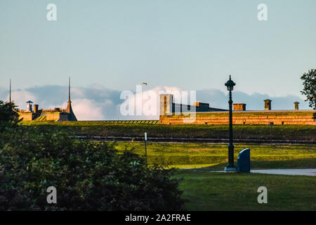 Architecture in Old Quebec City, Quebec, Canada Stock Photo