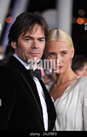 LOS ANGELES, CA. November 14, 2011: Billy Burke & wife at the world premiere of his new movie 'The Twilight Saga: Breaking Dawn - Part 1' at the Nokia Theatre, L.A. Live in downtown Los Angeles. © 2011 Paul Smith / Featureflash Stock Photo