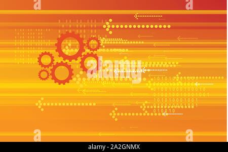 Gear Composition Abstract Background stock illustration as EPS 10 File Stock Vector
