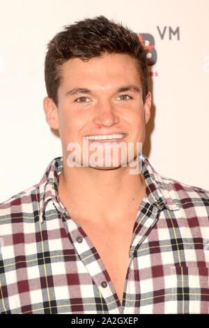 September 26, 2019, Los Angeles, CA, USA: LOS ANGELES - SEP 26:  Jackson Michie at the ''Big Brother'' 21 Finale Party at the Edison on September 26, 2019 in Los Angeles, CA (Credit Image: © Kay Blake/ZUMA Wire) Stock Photo