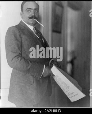 Enrico Caruso 1873 1921 three quarter length portrait standing