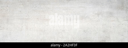 White concrete texture with wood grain for background Stock Photo