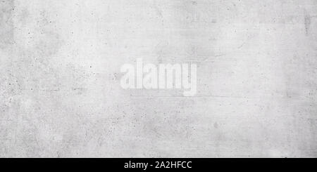 Texture of old white concrete wall for background Stock Photo