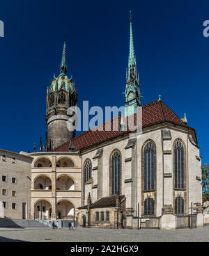 Castle Church of Wittenberg Stock Photo