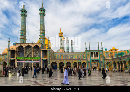 Iran,Qom City,Hazrat-e Masumeh (Holy Shrine Stock Photo - Alamy