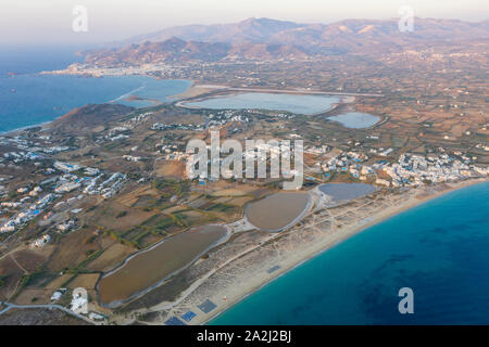 Greece, Cyclades Islands, Naxos, Agios Prokopios Stock Photo