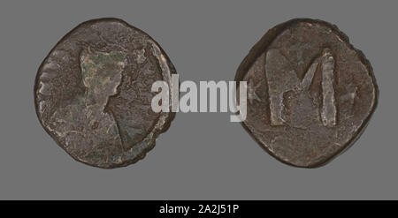 Constantinople Justin coin Stock Photo - Alamy