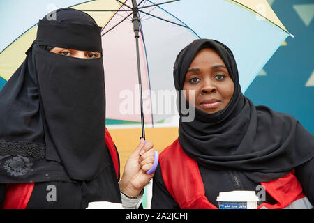 Saudia Arabia Saoedi Arabie Riyad Riaad Formula E races. Hostess of the races  15-12-2018   photo Jaco Klamer/Alamy Stock Photo