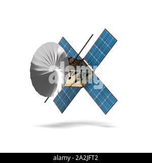 Cubesat or micro satellite Stock Photo