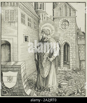 Leonhard Beck (German, c. 1480 - 1542), Saint Brigitta, 1516-1518 ...