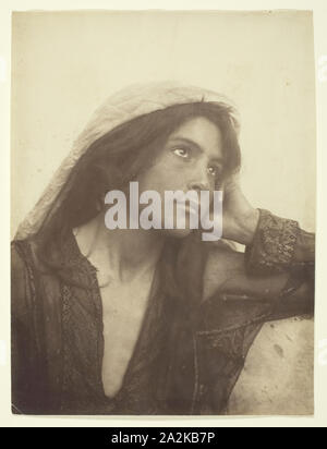 Untitled, c. 1890, Wilhelm von Gloeden, German, 1856–1931, Germany, Albumen print, 22.2 x 16.6 cm (image/paper Stock Photo