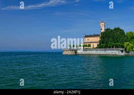 Montfort Castle in Langenargen on Lake Constance, Bodensee District, Baden-Württemberg, Germany Stock Photo