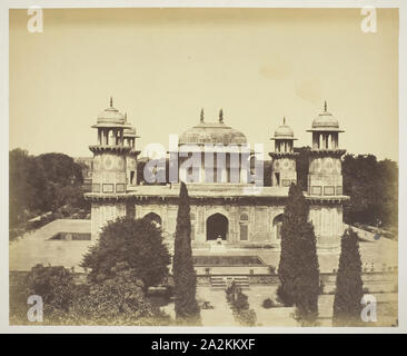 The Tomb of Itimad-ud-Daulah, c. 1858/62, Dr. John Murray, Scotland, 1809–1898, Scotland, Albumen print, 36.8 x 45.2 cm (image/paper), 48.6 x 61.2 cm (mount Stock Photo