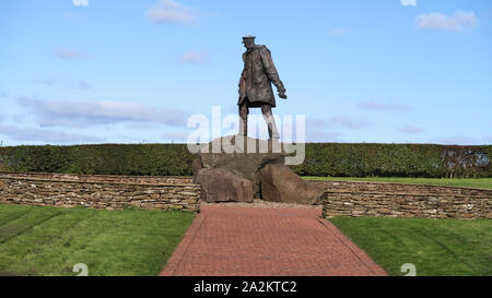 Memorial to Lieutenant Colonel Sir Archibald David Stirling, DSO, OBE Stock Photo