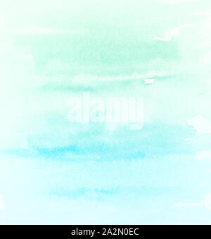 Abstract, hand drawn watercolor background Stock Photo