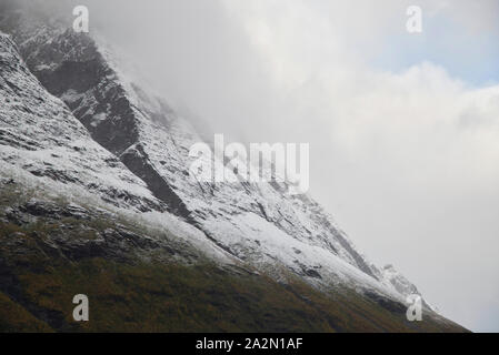 Otertind mountain, Storfjord, Troms, Norway Stock Photo