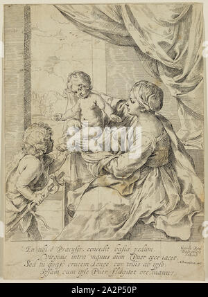 The Infant Jesus and Saint John by Guido Reni depicts the Christ child ...